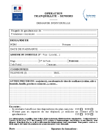 formulaire OTS gendarmerie