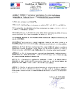 A2025-019 Débit de Boissons temporaires N.4 Panier de Poucet