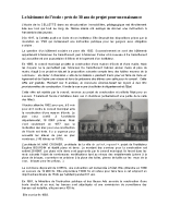 près de 30 ans de projet pour une naissance